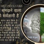 प्रकृति को समझने वाला व्यक्ति ही सर्वज्ञानी है