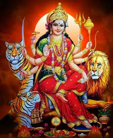 Pictures of Maa Durga Ji