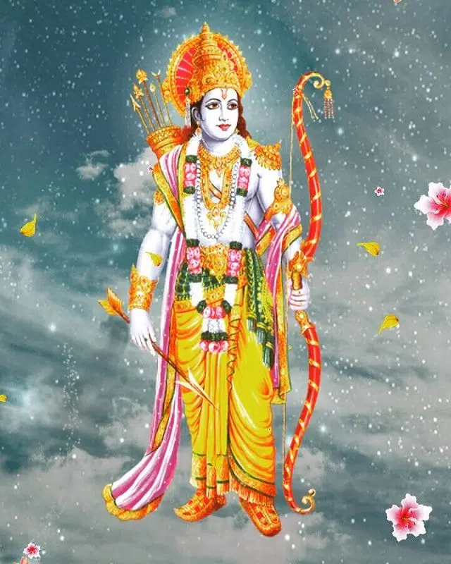 Lord Rama with Bow and Arrow Images