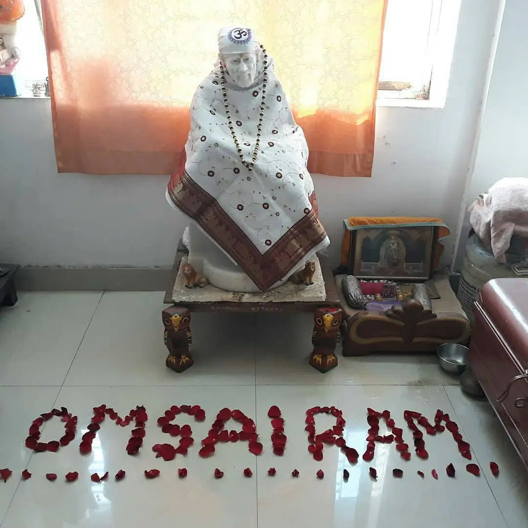 Om Sai Ram Ki HD Free Download Photo