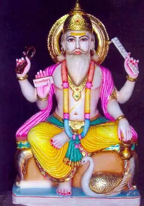 Vishwakarma God Sculpture Image