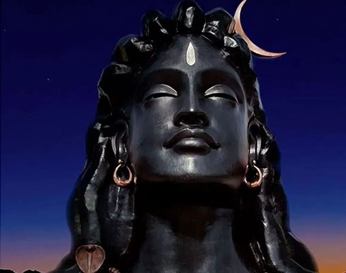 Shivan God Images Black Sculpture