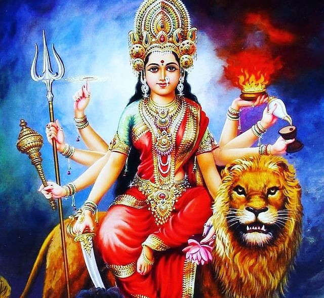 Mata Rani Sherawali HD Wallpaper