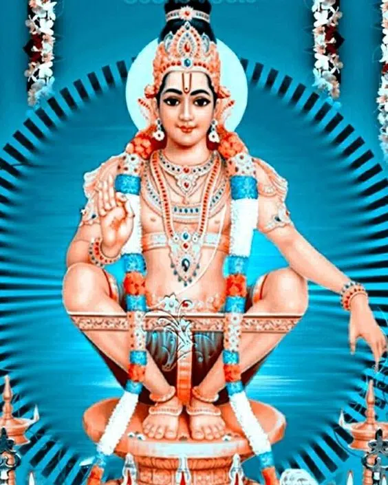 Ayyappa Swami God HD Pic for Mobile Wallpaper