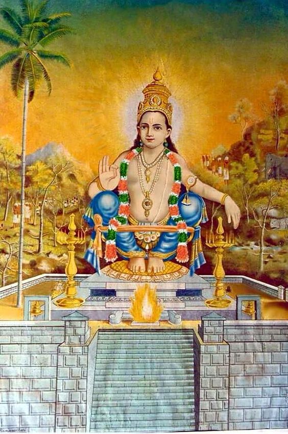 Hindu God Ayyappa Swami Image HD Photo Download Free