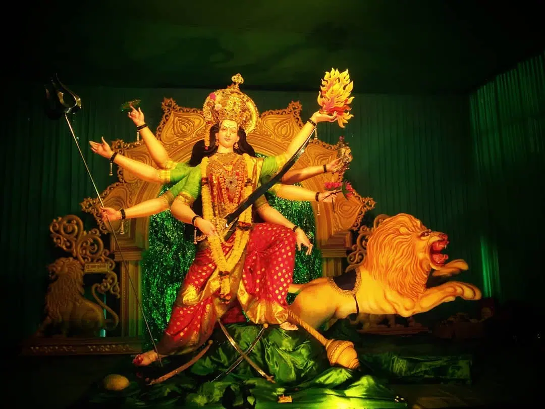 Happy Navratri Goddess Durga Image