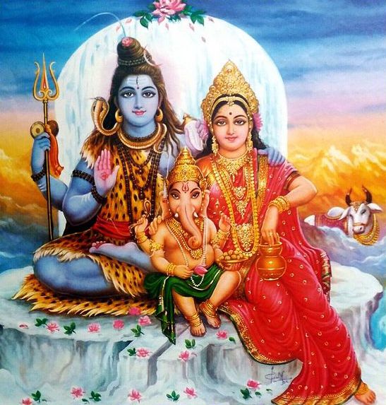 Shiv Ji Parvati Ji HD Photo for Mobile