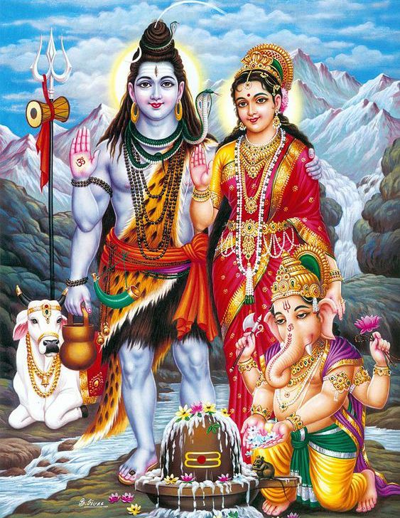 Shiv Parvati God Photo in HD