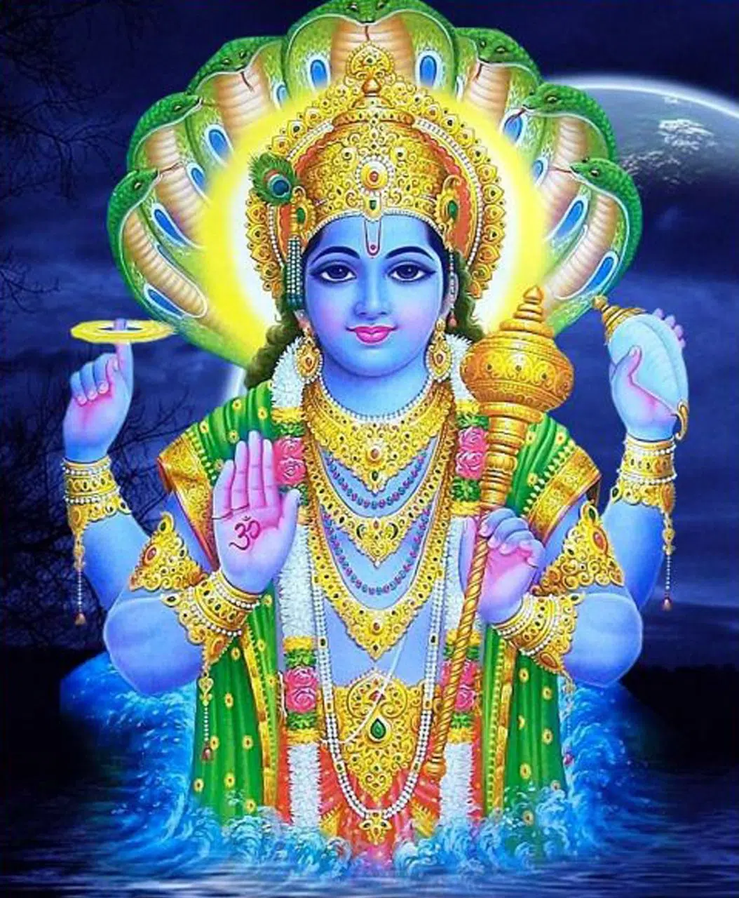 Lord Vishnu Bhagwan Devta Images