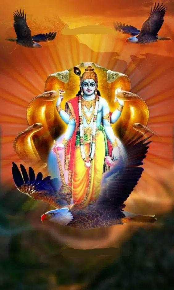Hare Vishnu HD Image Mobile