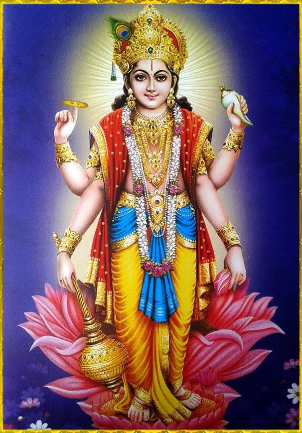 Lord Vishnu Standing Image