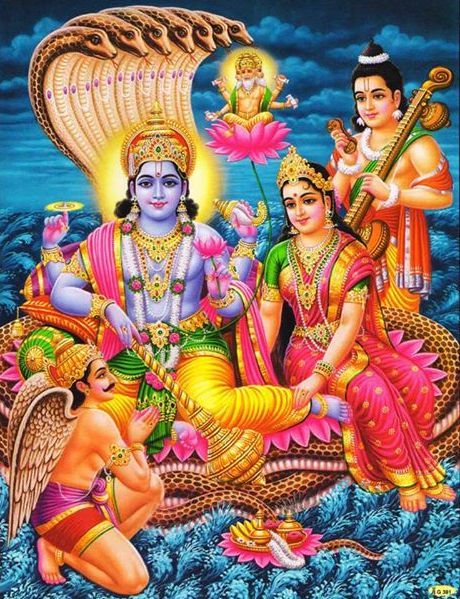 Vishnu Bhagwan Ki Photo