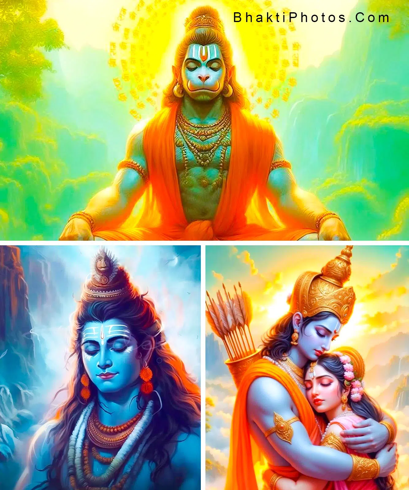 Hindu god, hinduism shiva, rama sita, hanumana, popular gods of the hindu, indian god goddess 1080p, 2k, 4k, 8k hd wallpaper