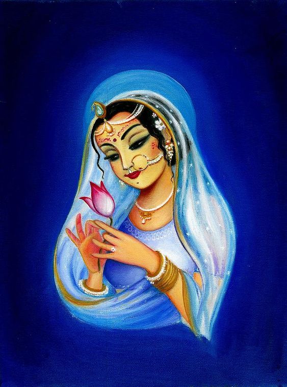 Radha Rani Sakhi HD Image