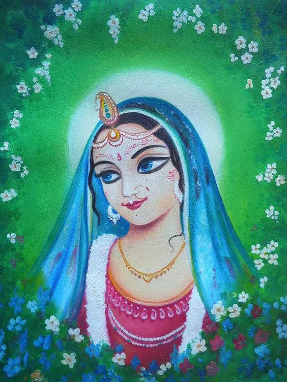 Krishna beloved radha rani hd wallpaper