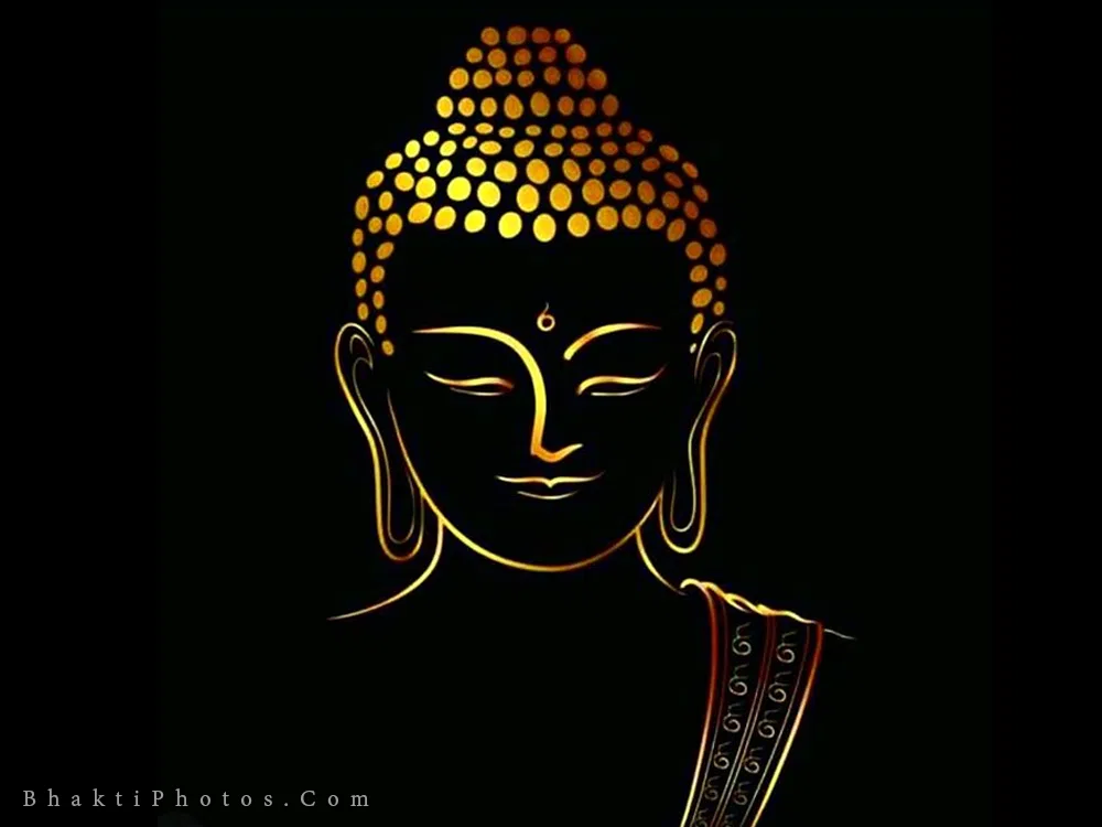 Buddha Golden Wallpaper Download for Mobile