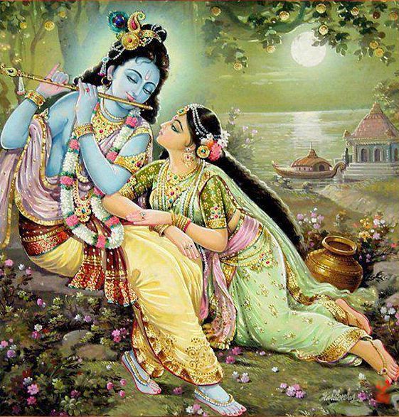 Shri Radha and Krishna Photo