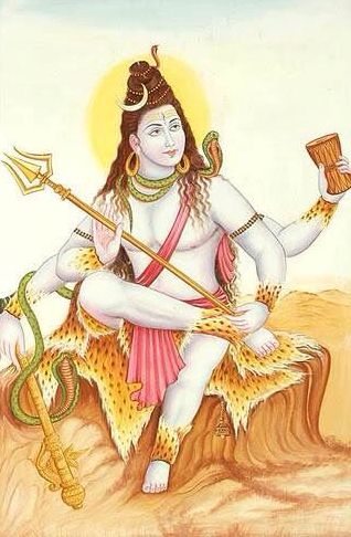 Bholenath Painting Wallpaper