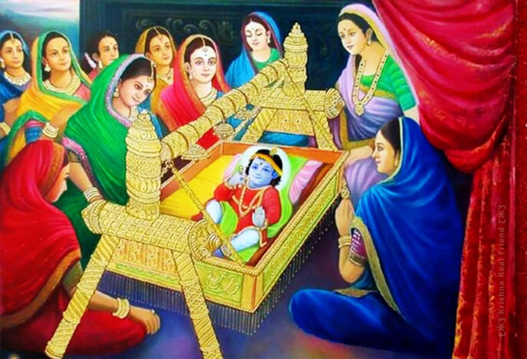 Little Krishna Childhood Wallpaper, Krishna Yashoda Mata Pic