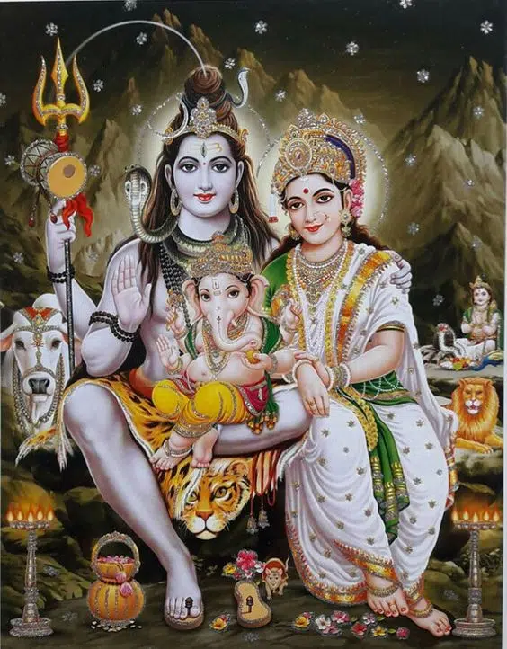 God Shiv Full HD Family Picture Free Download