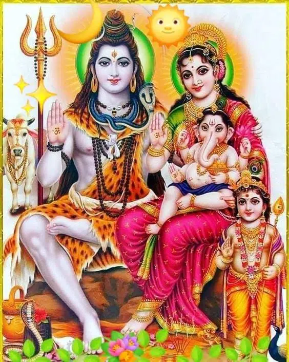 Lord Shiva HD Pariwar Family Imagw 1920 1080 Download