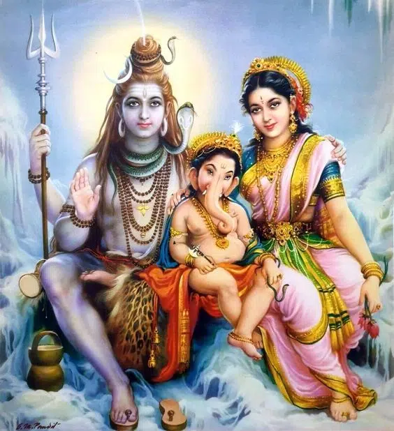 Shiva Pariwar Free Wallpaper to Download God