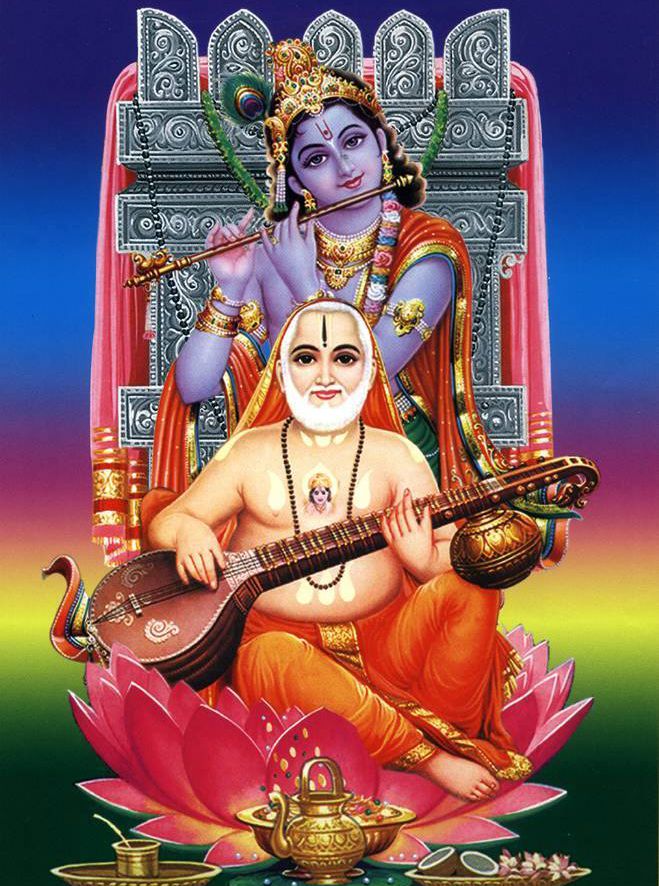 God Krishna Raghavendra Swamy Guru Photo dp