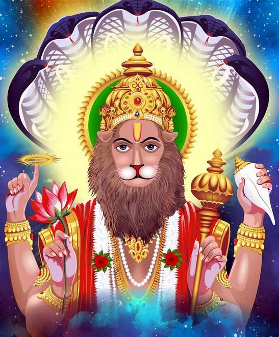 Narasimha Background Images for Mobile Download