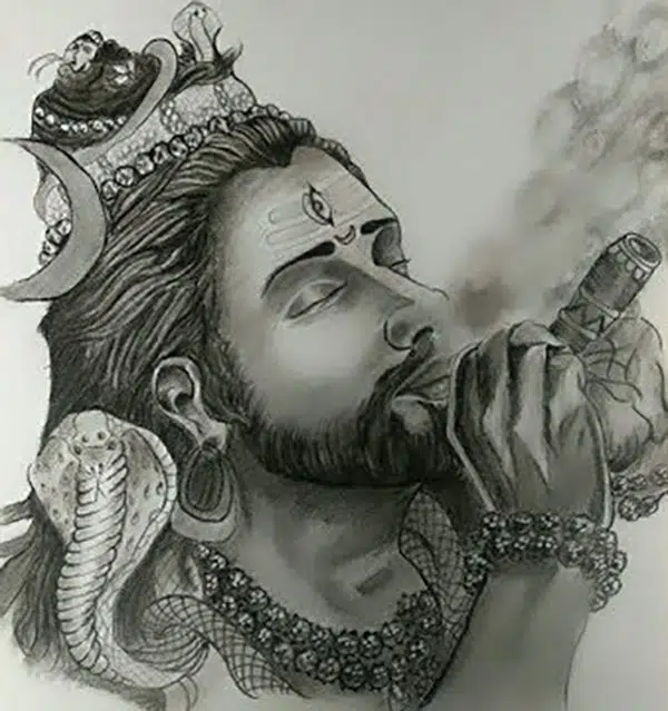 Mahakal Drawing Photo