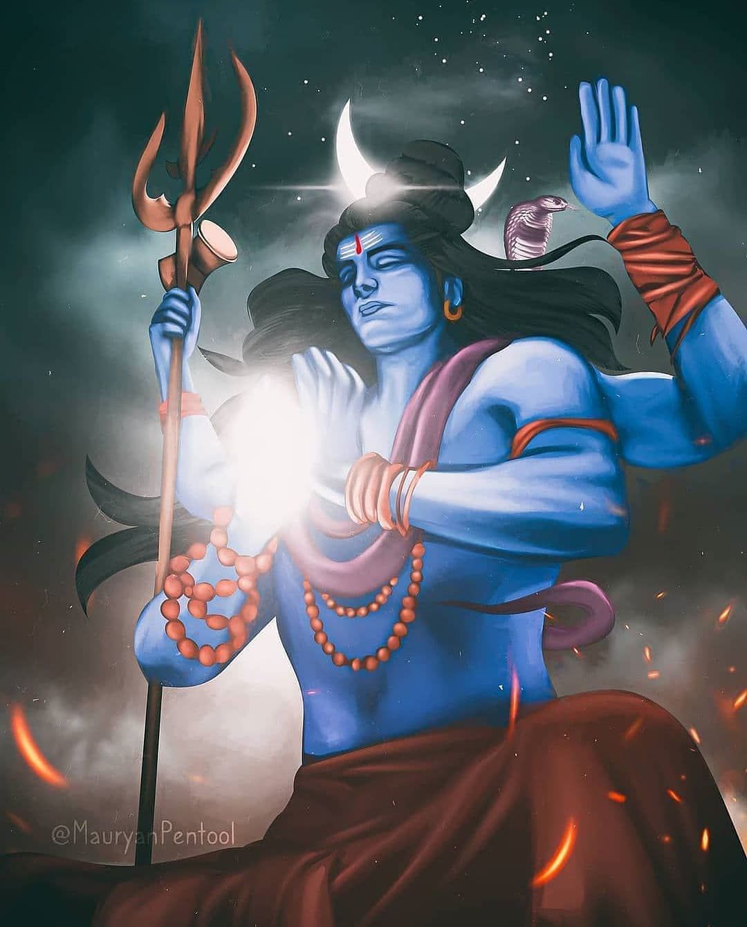 shivay aghori baba hd wallpaper