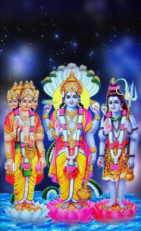 210+ Hindu Tridev God Brahma Vishnu Mahesh Images HD Wallpaper Download