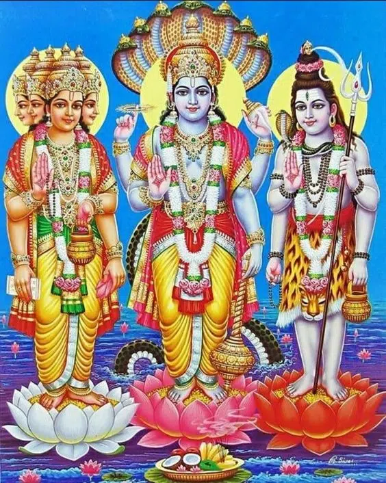 Download Brahma Vishnu Mahesh HD Photo Free