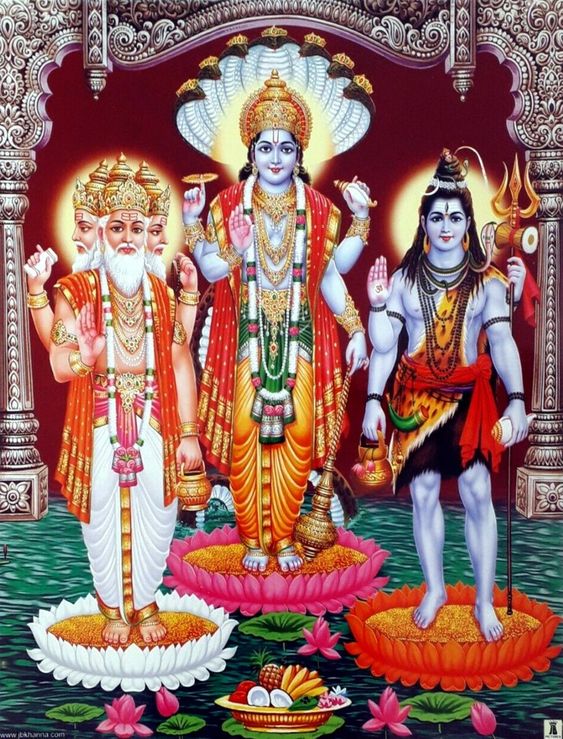 210+ Hindu Tridev God Brahma Vishnu Mahesh Images HD Wallpaper Download