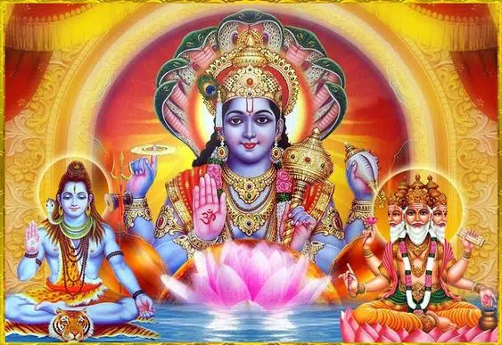 God Brahma Vishnu Mahesh Bhagwan Ji Image Tridev Pic Download