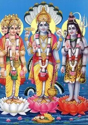 Latest Brahma Vishnu Mahesh God HD Image Free Download