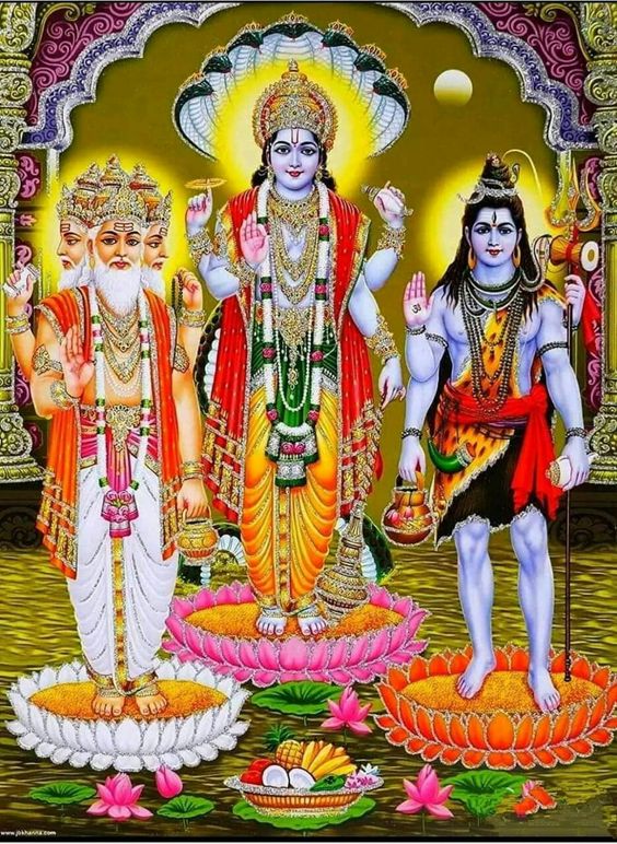 210+ Hindu Tridev God Brahma Vishnu Mahesh Images HD Wallpaper Download