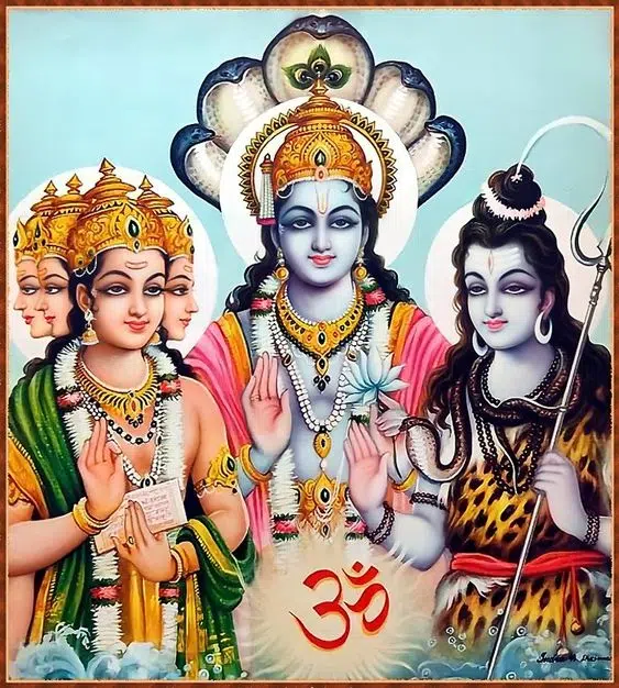 Supreme God Brahma Vishnu Mahesh Tridev Image Pic Download