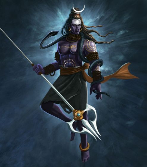 Bhagwan Shiva Tandav Rudra Stotram Picture