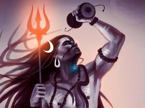 significance of Shiv tandav wallpaper