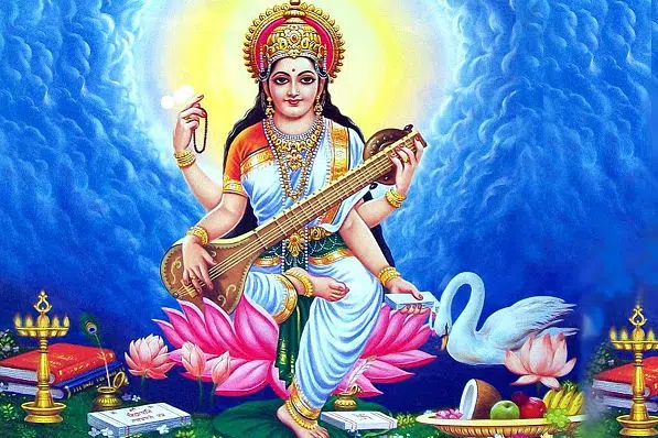 Devi Maa Saraswati Images Wallpaper