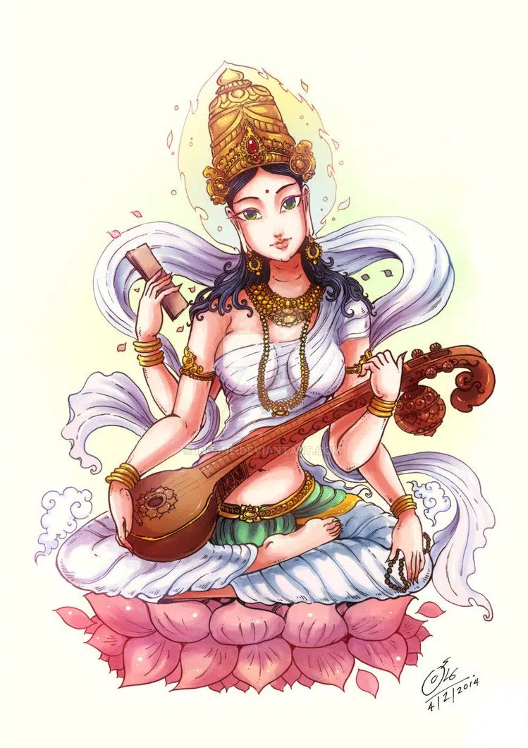 Maa Saraswati Photo Goddess