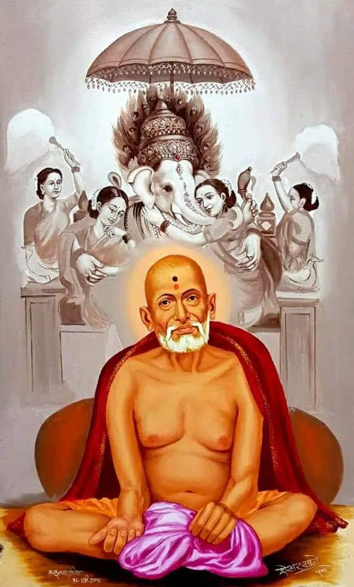Gajanan Maharaj HD Painting Image