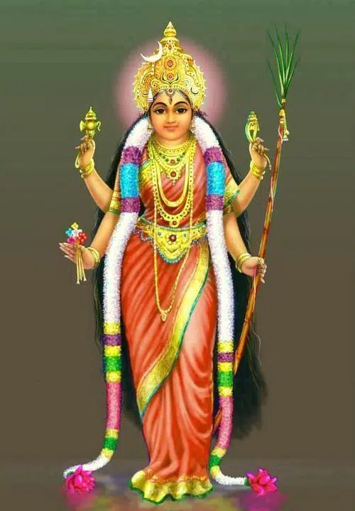 Goddess Lalitha Tripura Sundari Photo for Pooja