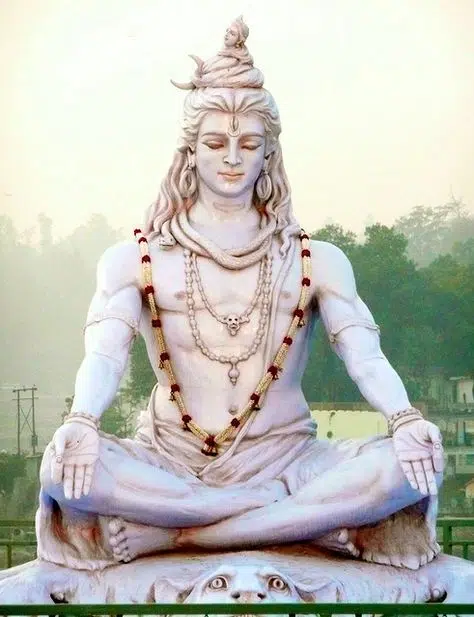 Mahadev Shiv White Status