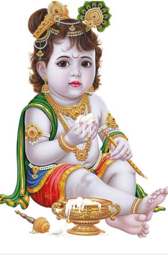 pure roop of bal krishna Kanhiya image