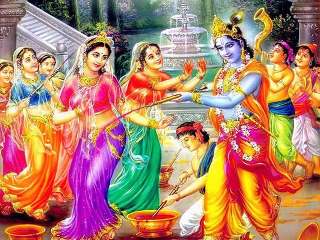 Radha Krishna Holi Ki Shubhkamna Image HD Download