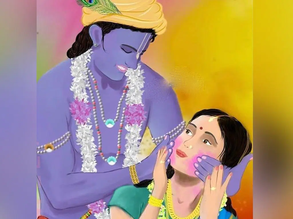 Radha Krishna Holi Ki Image Download