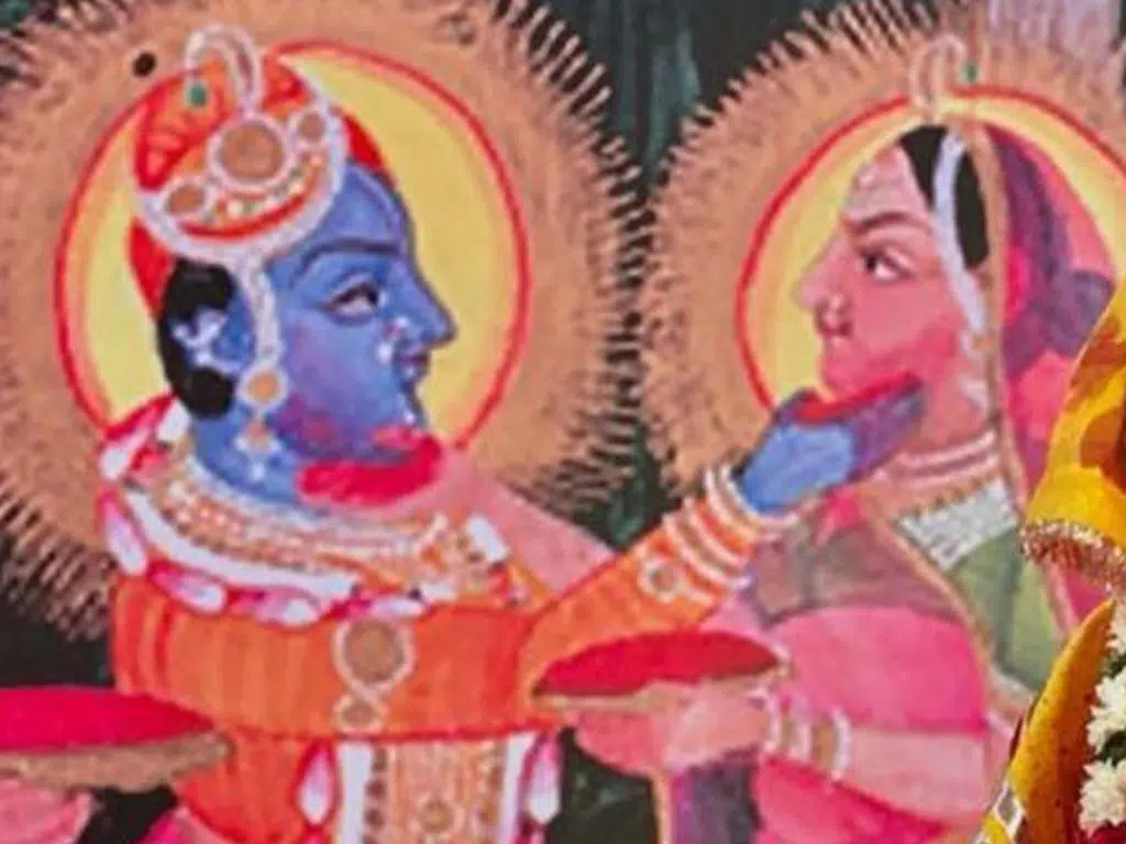 Holi Image of Shree Radha Krishna Ji