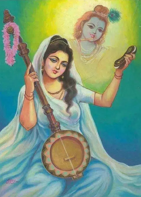 Krishn Bhakt Meera Bai Images