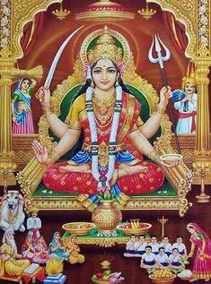 Santoshi Mata Picture